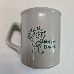Vintage Jolly Green Giant and Sprout Coffee Cup Mug 1970'S